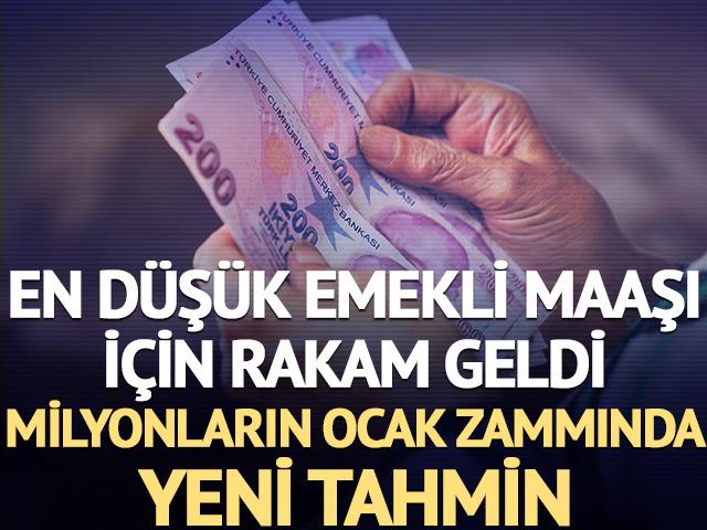 En d&uuml;ş&uuml;k emekli maaşı i&ccedil;in rakam geldi! Ocak 2027 zammı tahmini
