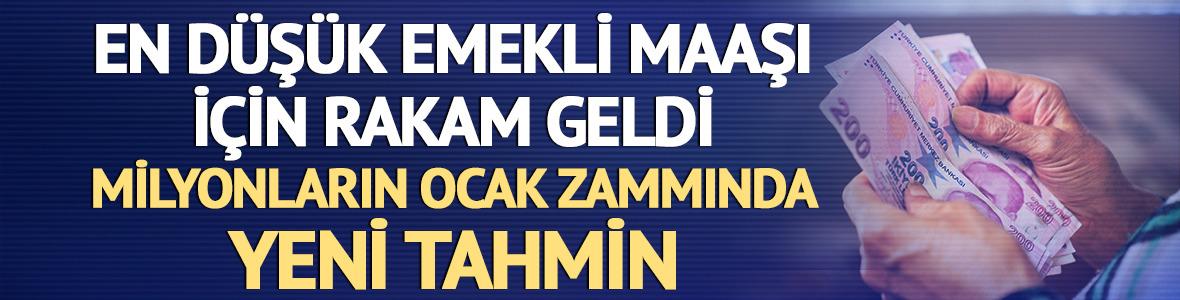 En d&uuml;ş&uuml;k emekli maaşı i&ccedil;in rakam geldi! Ocak 2027 zammı tahmini