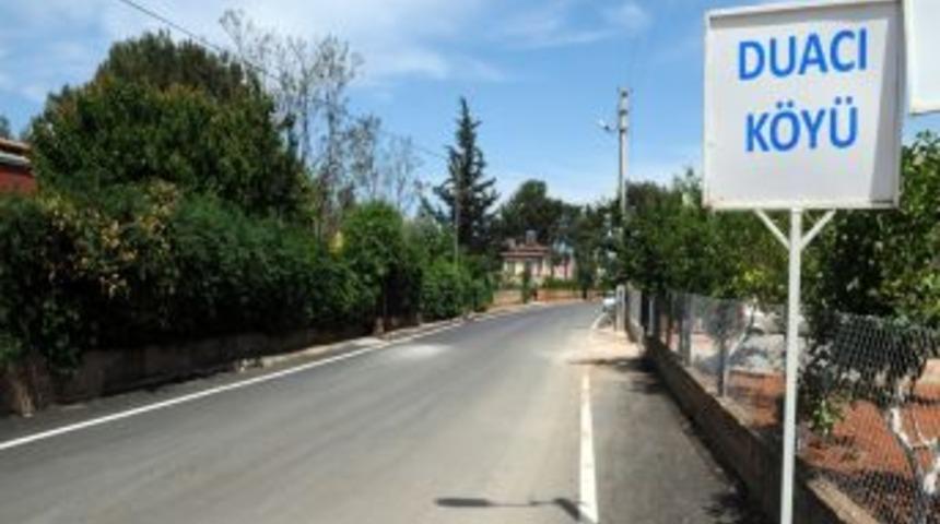 Kepez Belediyesi k&ouml;y yollarını asfaltlıyor