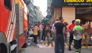 İstanbul'da otel yangını! &Ccedil;ok sayıda yaralı var
