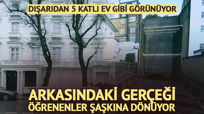 Metroyu gizlemek i&ccedil;in sahte evler yaptılar!