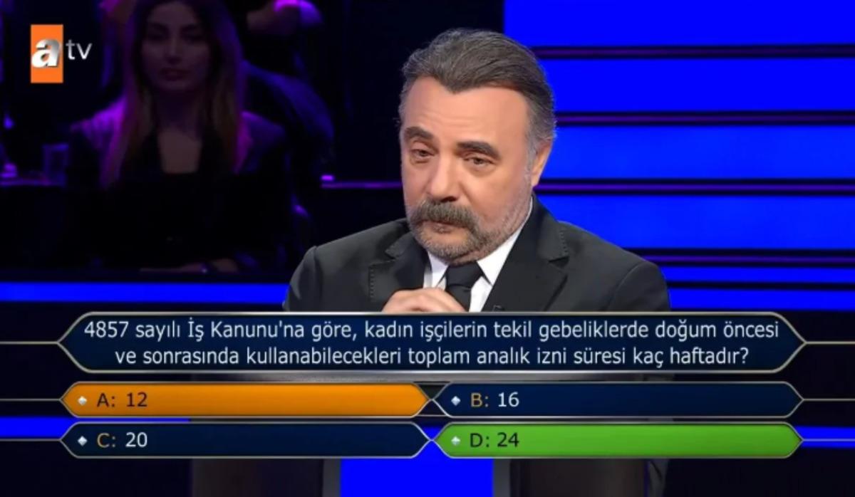 Kim Milyoner Olmak İster de yarışmacı soruyu bilemedi! Bakan Göktaş hemen hatırlatma yaptı 3