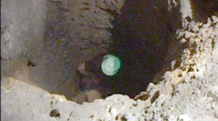 Su kuyusuna düştü