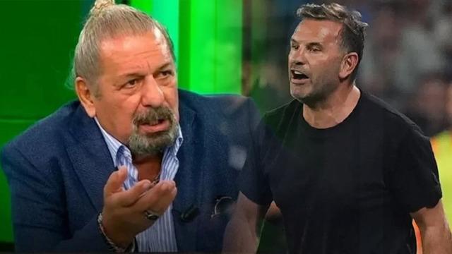 Erman Toroğlu'ndan maçın ardından olay sözler: Galatasaray'ın kenarda hocası yok! 