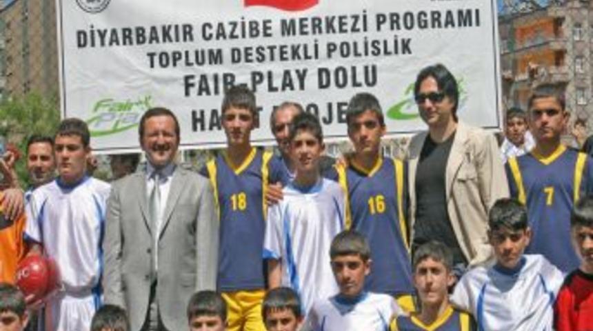 Diyarbakır'da fair-play heyecanı yaşandı