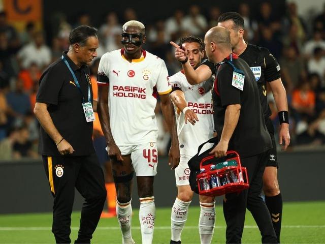 Sakatlanarak oyundan &ccedil;ıkmıştı! Galatasaray'dan Osimhen a&ccedil;ıklaması geldi
