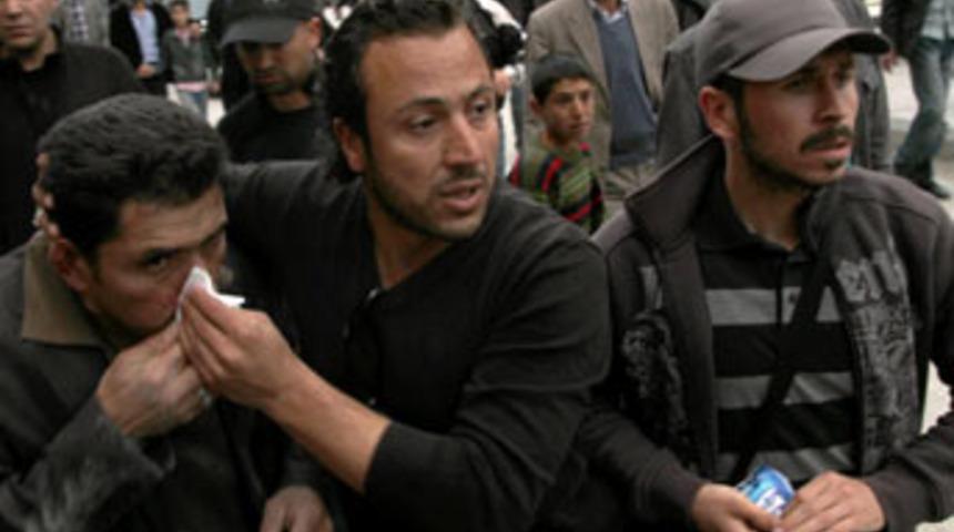 Erdoğan'ın mitinginde olay