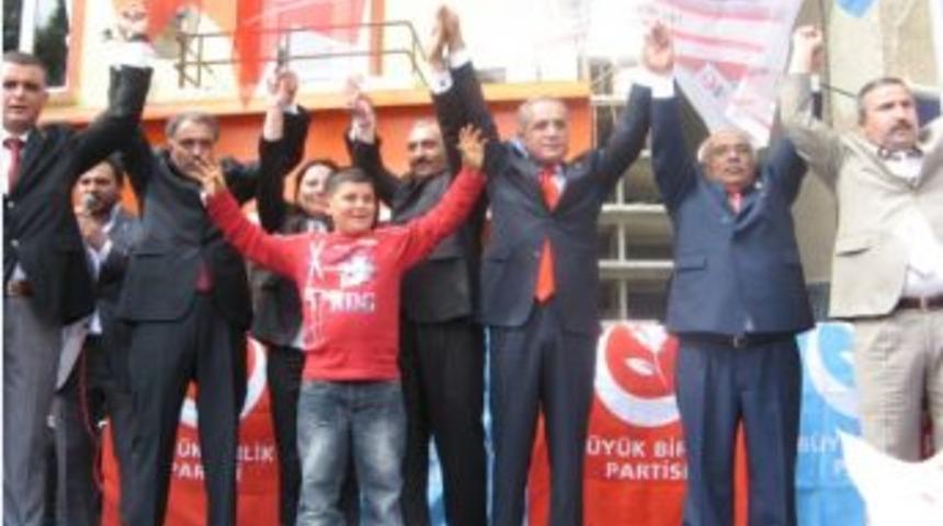 Top&ccedil;u Sungurlu'da halka hitap etti