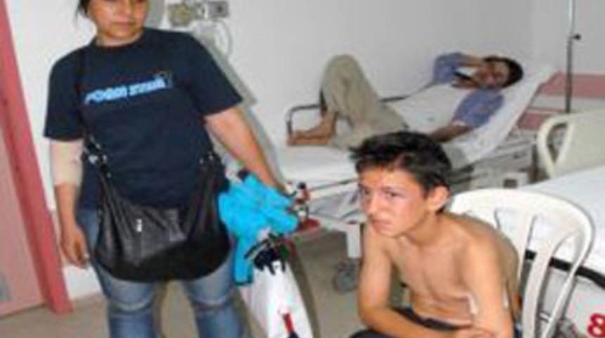 İlk&ouml;ğretim &ouml;ğrencisi, okulda bı&ccedil;aklandı