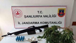 Şanlıurfa&rsquo;da  uyuşturucu operasyonları: 5 g&ouml;zaltı