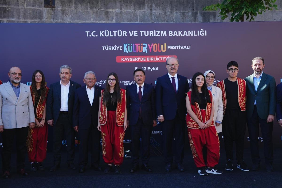 Kayseri de T&uuml;rkiye K&uuml;lt&uuml;r Yolu heyecanı başladı 8