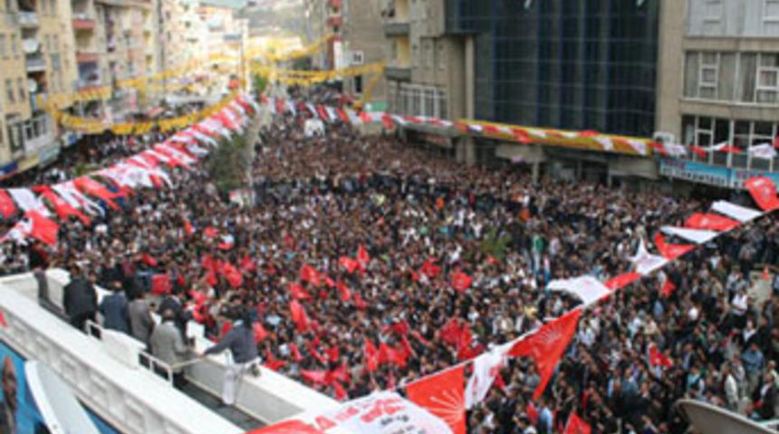 BDP'den itiraf CHP mitinginde BDP'liler vardı