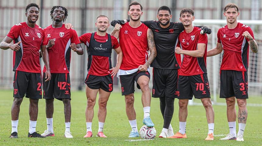 Samsunspor, Kocaelispor ma&ccedil;ı hazırlıklarını tamamladı