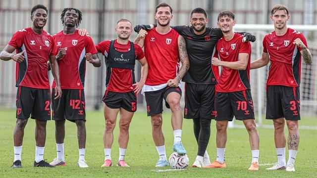 Samsunspor, Kocaelispor maçı hazırlıklarını tamamladı