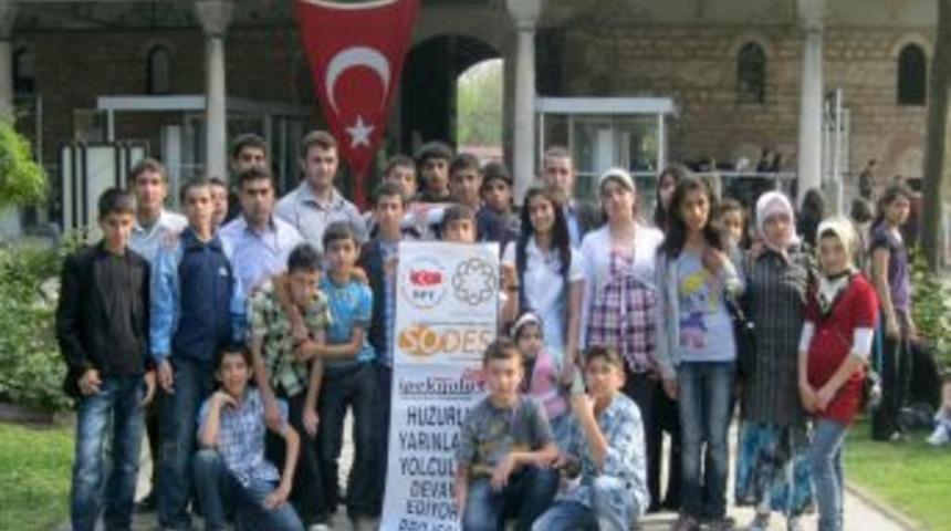 Kızıltepeli 50 çocuk, SODES projesiyle ilk kez deniz gördü