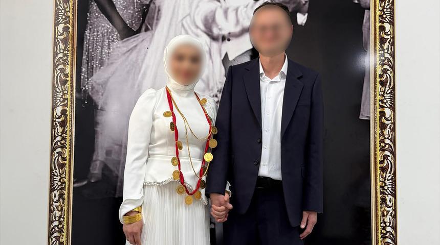 Yağlı g&uuml;reşli d&uuml;ğ&uuml;nden sonra 5 milyonluk altınla ka&ccedil;mıştı! &Ouml;zbek gelinin ifadesi ortaya &ccedil;ıktı
