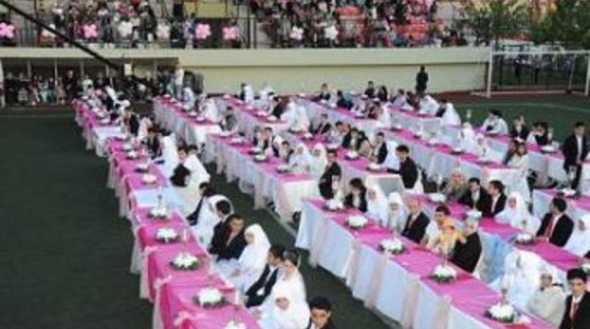 Sancaktepe&rsquo;de toplu nikah