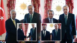 Cumhurbaşkanı Erdoğan'dan 4 büyük kulübün başkanlarına kabul!