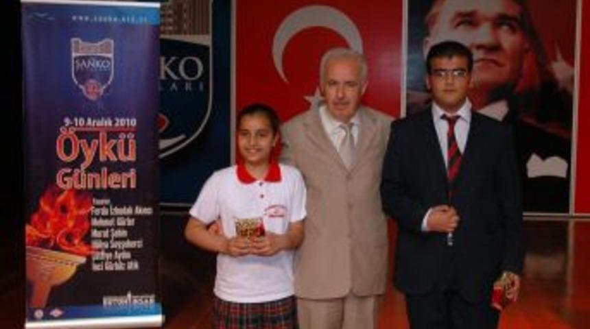 &Ouml;yk&uuml; yarışmasında dereceye girenler &ouml;d&uuml;llendirildi