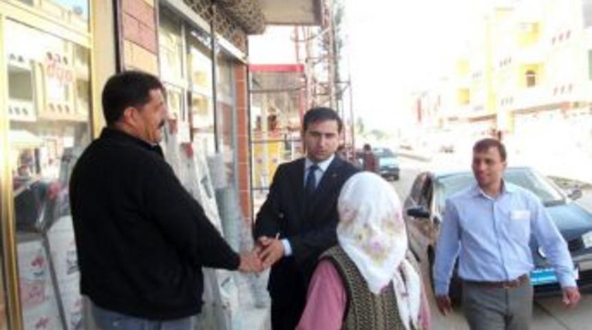 AK Parti adayı Akdeniz se&ccedil;im &ccedil;alışmalarını yoğunlaştırdı