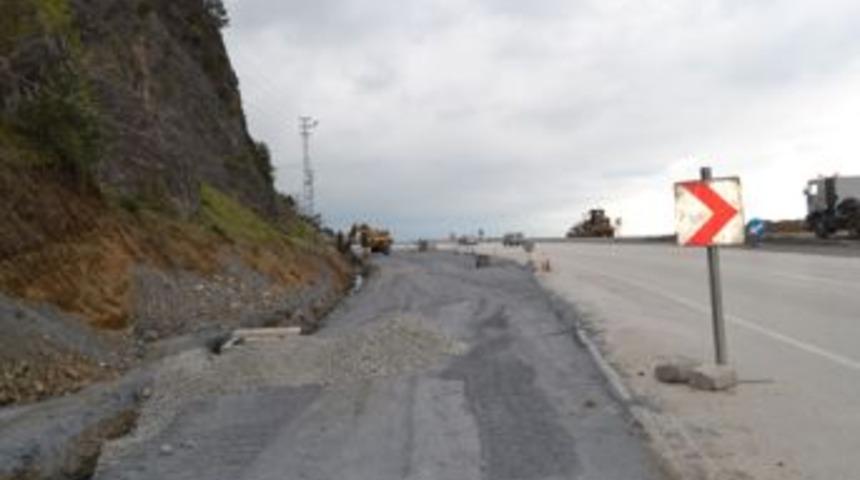 Keskin viraj kaldırıldı