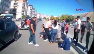 Aksaray'da trafik kazası! Polis memuru ve eşi yaralandı