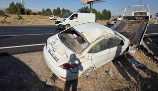 Ankara&rsquo;da trafik kazası: 4 yaralı
