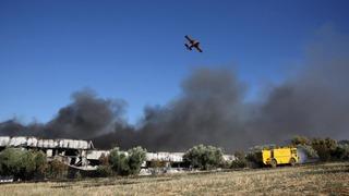 Yunanistan'da gösteri sırasında düşen savaş uçağındaki 2 pilot hayatını kaybetti