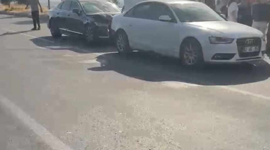 Batman&rsquo;da trafik kazası! 4 yaralı