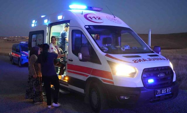 Kırıkkale’de trafik kazası: 4 yaralı 1