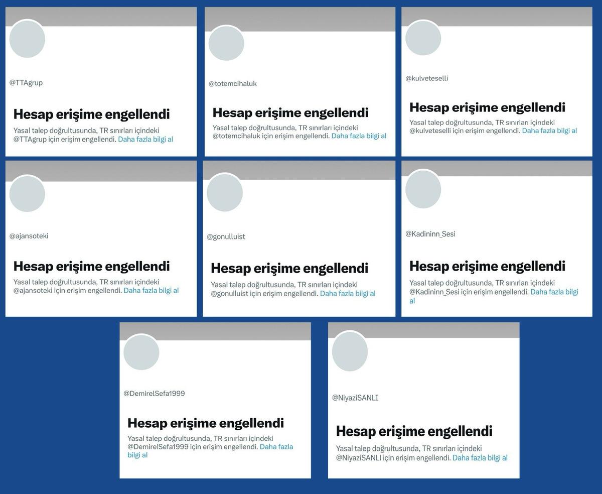 Milli g&uuml;venliği hedef alan 8 X hesabına erişim engeli getirildi 1