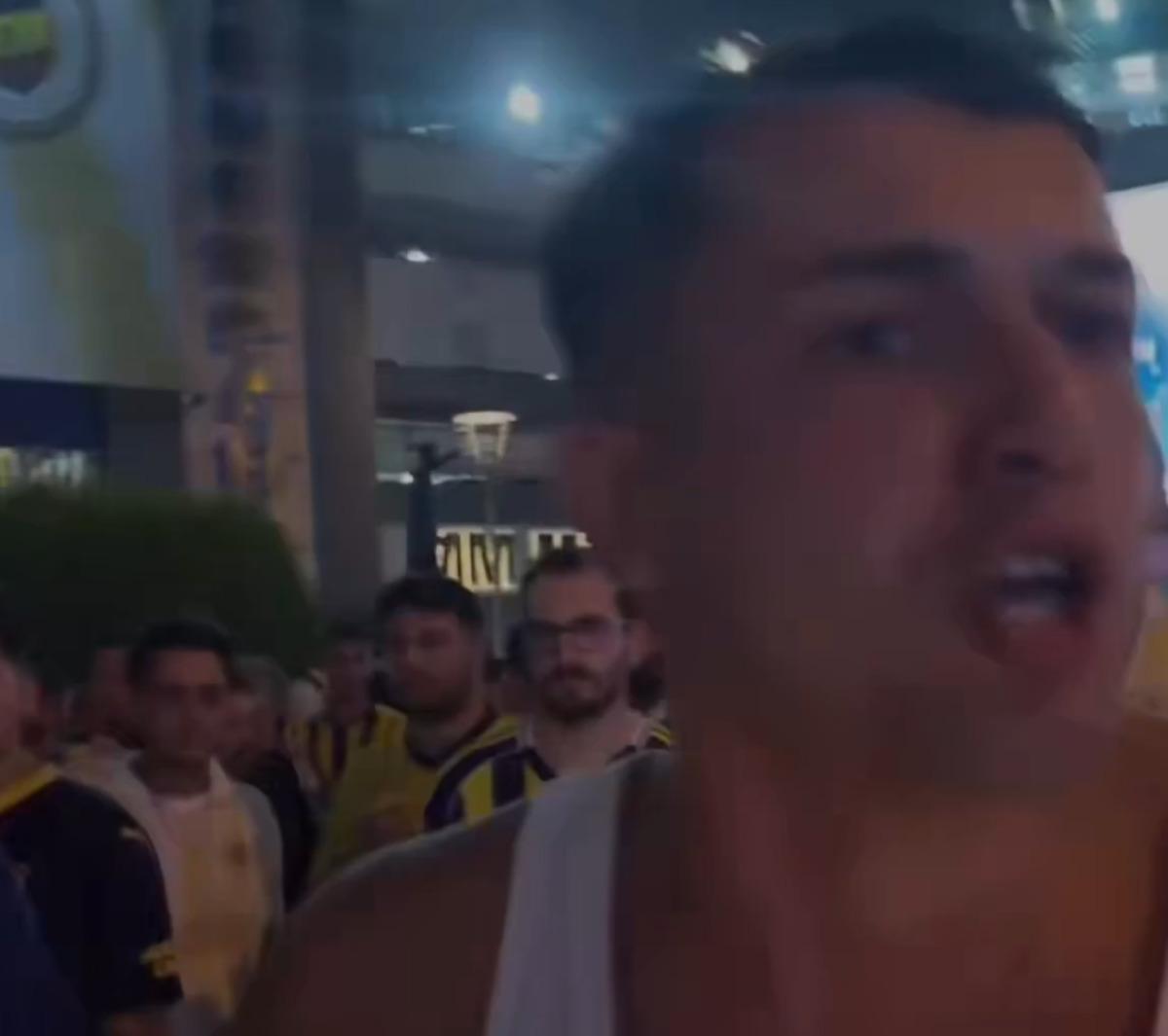 Skandalın b&ouml;ylesi! Fenerbah&ccedil;e ma&ccedil;ının ardından g&ouml;z&uuml; d&ouml;nm&uuml;ş holigan, kadın muhabire saldırdı 2