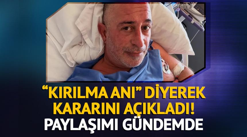"Kırılma anı" diyerek kararını a&ccedil;ıkladı! O afiş g&uuml;ndemde