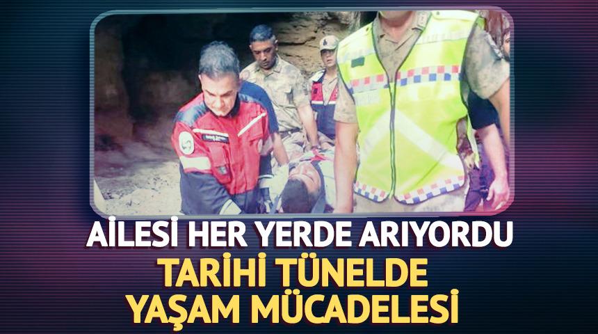 Ailesi g&uuml;nlerdir arıyordu! Kayıp gen&ccedil; tarihi t&uuml;nelde bulundu