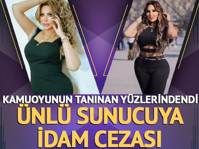 Mısır'ın tanınan y&uuml;zlerindendi! &Uuml;nl&uuml; sunucu Sarah Khalifa idama mahkum edildi