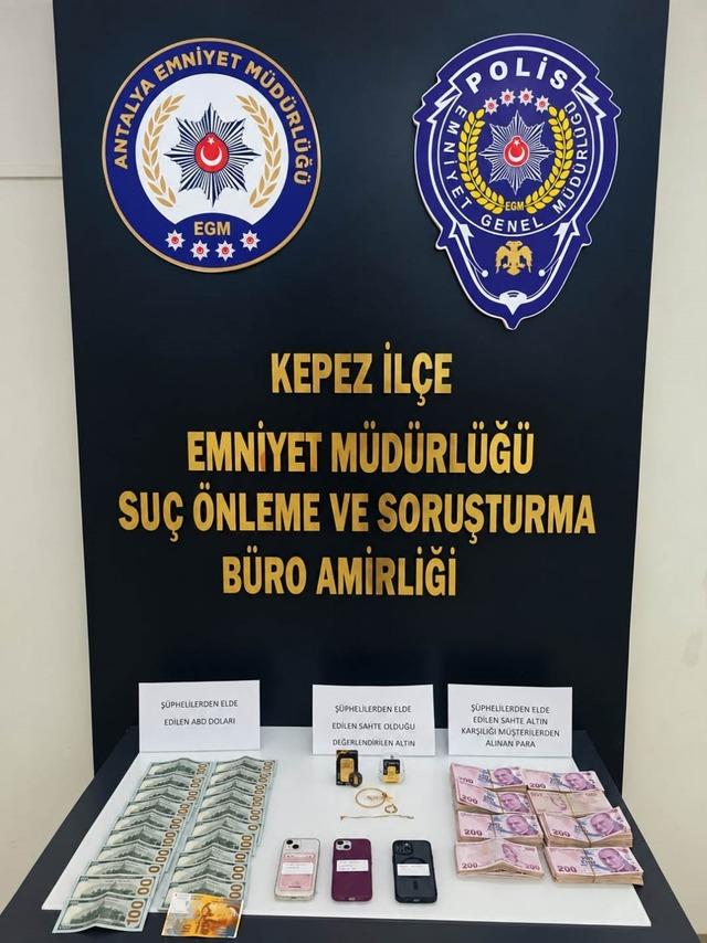 Sahte altınla dolandırıcılık turu! 2 si kadın 3 kişi il il, kuyumcu kuyumcu böyle dolaşmış 9