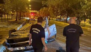 Takla atan otomobilin s&uuml;r&uuml;c&uuml;s&uuml; ağır yaralandı