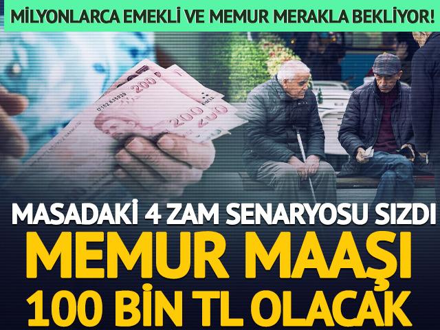 Milyonlarca emekli merakla bekliyor! Zam netleşiyor: 4 farklı senaryo