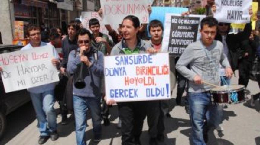 İnternetime dokunma eylemi yapıldı