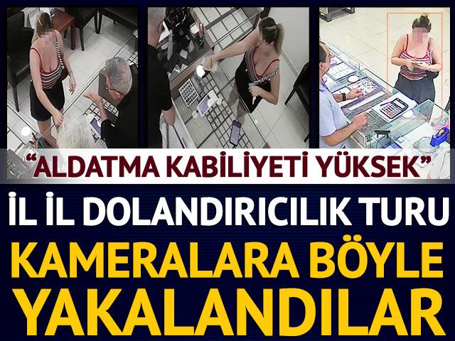 Sahte altınla dolandırıcılık turu! 2'si kadın 3 kişi il il, kuyumcu kuyumcu b&ouml;yle dolaşmış
