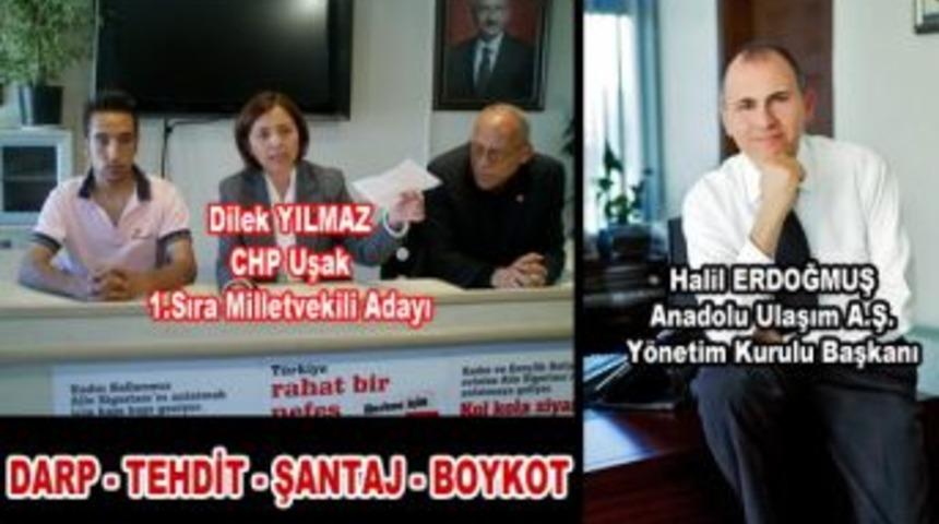 Uşak'ta CHP&rsquo;nin ilgin&ccedil; boykot &ccedil;ağrısı