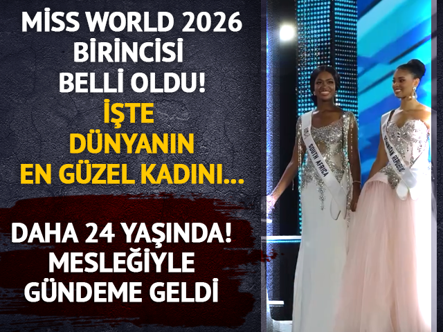 D&uuml;nya g&uuml;zellik krali&ccedil;esi belli oldu! İşte kazanan...