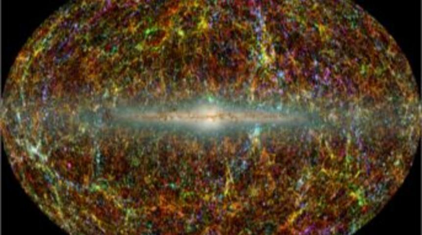 Bilinen evrenin 3 boyutlu haritası çıkarıldı