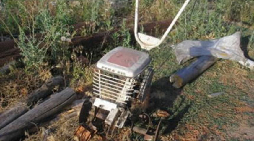 &Ccedil;apa makinesi bacağını kopardı