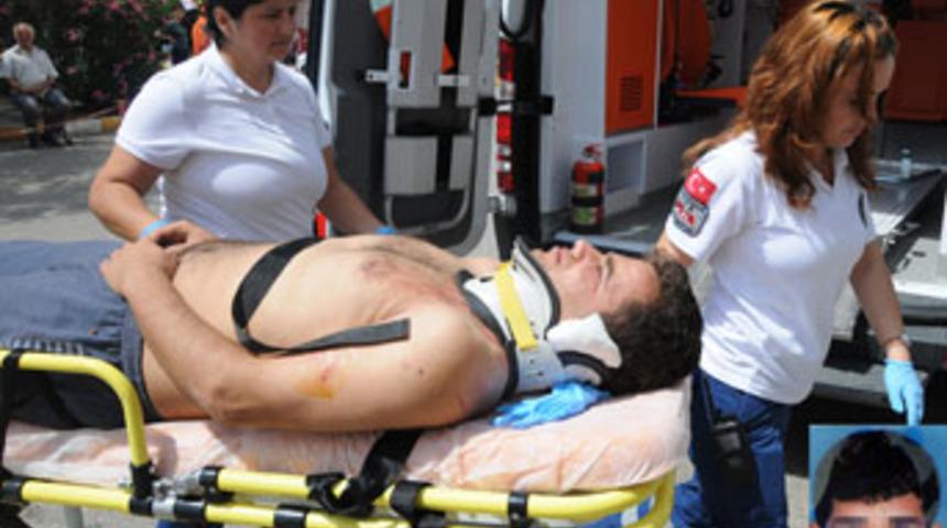 Parasını istedi, kulağından oldu