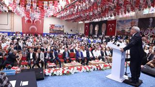 AK Parti Genel Başkan Yardımcısı Hüseyin Yayman, MHP'nin Hatay il kongresine katıldı