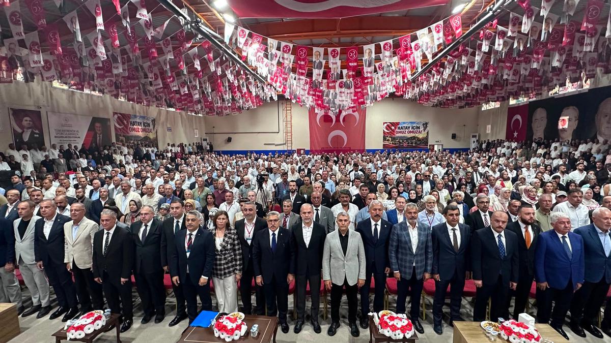 AK Parti Genel Başkan Yardımcısı Hüseyin Yayman, MHP nin Hatay il kongresine katıldı 1