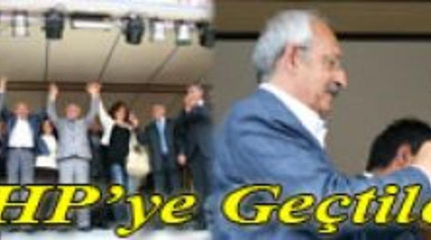 CHP'ye ge&ccedil;tiler