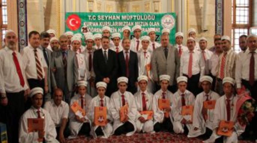 Seyhan M&uuml;ft&uuml;l&uuml;ğ&uuml; 25 hafız i&ccedil;in t&ouml;ren d&uuml;zenledi