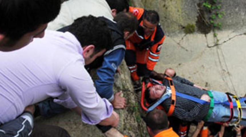 Kazanın şokuyla yanlış yer s&ouml;yledi